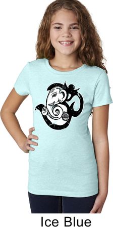 Kids Yoga Shirt Om Mashup Tee T-Shirt