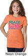 Girls Gymnastics Shirt Peace Love Gymnastics Tee T-Shirt