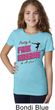 Girls Gymnastics Shirt Pretty in Pink Dangerous in a Leo Tee T-Shirt