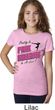 Girls Gymnastics Shirt Pretty in Pink Dangerous in a Leo Tee T-Shirt