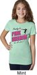 Girls Gymnastics Shirt Pretty in Pink Dangerous in a Leo Tee T-Shirt