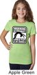 Girls Gymnastics Shirt Warning Gymnast Could Flip Tee T-Shirt