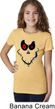 Girls Halloween Shirt Ghost Face Tee T-Shirt