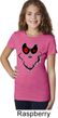 Girls Halloween Shirt Ghost Face Tee T-Shirt