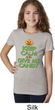 Girls Halloween Shirt Keep Calm and Give Me Candy Tee T-Shirt