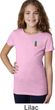 Girls Pineapple Patch Pocket Print T-shirt