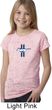 Girls Shirt The Legend Lives Crest Small Print Burnout Tee T-Shirt