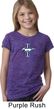 Girls Shirt The Legend Lives Crest Small Print Burnout Tee T-Shirt
