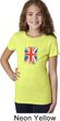 Girls UK Flag Shirt Union Jack Small Tee T-Shirt