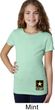 Girls US Army Bottom Print T-shirt