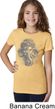 Girls Yoga Shirt 3D Ganesha Lights Tee T-Shirt