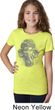 Girls Yoga Shirt 3D Ganesha Lights Tee T-Shirt