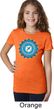 Girls Yoga Shirt Blue Vishuddha Tee T-Shirt