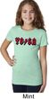 Girls Yoga Shirt Classic Rock Yoga Tee T-Shirt