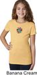 Girls Yoga Shirt Hippie Sun Patch Middle Print Tee T-Shirt