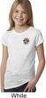 Girls Yoga Shirt Hippie Sun Patch Pocket Print Burnout Tee T-Shirt