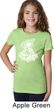 Girls Yoga Shirt Krishna Tee T-Shirt