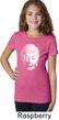 Girls Yoga Shirt Little Buddha Head Tee T-Shirt
