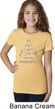 Girls Yoga Shirt Namaste Lotus Pose Tee T-Shirt