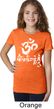 Girls Yoga Shirt OM Mani Padme Hum Tee T-Shirt