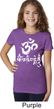 Girls Yoga Shirt OM Mani Padme Hum Tee T-Shirt