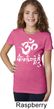 Girls Yoga Shirt OM Mani Padme Hum Tee T-Shirt