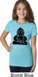 Girls Yoga Shirt Shadow Buddha Tee T-Shirt