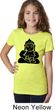 Girls Yoga Shirt Shadow Buddha Tee T-Shirt