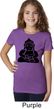 Girls Yoga Shirt Shadow Buddha Tee T-Shirt