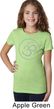 Girls Yoga Shirt Thin OM Tee T-Shirt