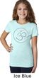 Girls Yoga Shirt Thin OM Tee T-Shirt