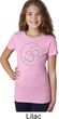 Girls Yoga Shirt Thin OM Tee T-Shirt