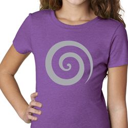 Girls Yoga Shirt Vortex Tee T-Shirt
