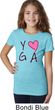 Girls Yoga Shirt Yoga Love Tee T-Shirt