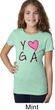Girls Yoga Shirt Yoga Love Tee T-Shirt