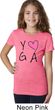 Girls Yoga Shirt Yoga Love Tee T-Shirt