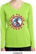Give Peace A Chance Ladies Dry Wicking Long Sleeve Shirt