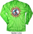 Give Peace A Chance Long Sleeve Tie Dye Shirt