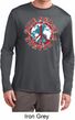 Give Peace A Chance Mens Dry Wicking Long Sleeve Shirt