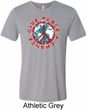 Give Peace A Chance Mens Tri Blend Crewneck Shirt