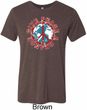 Give Peace A Chance Mens Tri Blend Crewneck Shirt