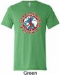 Give Peace A Chance Mens Tri Blend Crewneck Shirt