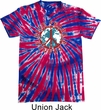 Give Peace A Chance Patriotic Tie Dye Shirt
