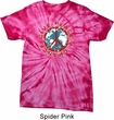 Give Peace A Chance Spider Tie Dye Shirt