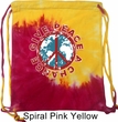 Give Peace A Chance Tie Dye Bag