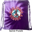 Give Peace A Chance Tie Dye Bag