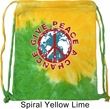 Give Peace A Chance Tie Dye Bag