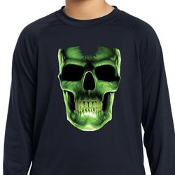 Glow Bones Kids Dry Wicking Long Sleeve Shirt