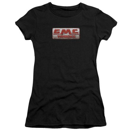 GMC Juniors Shirt Beat Up 1959 Logo Black T-Shirt