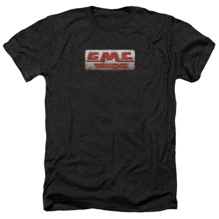 GMC Shirt Beat Up 1959 Logo Heather Black T-Shirt